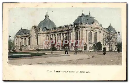 Ansichtskarte AK Paris Petit Palais des Beaux Arts