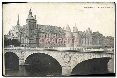 Cartes postales Paris La Conciergerie