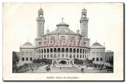 Cartes postales Paris Palais du Trocadero