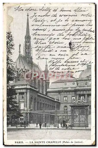 Cartes postales Paris La Sainte Chapelle