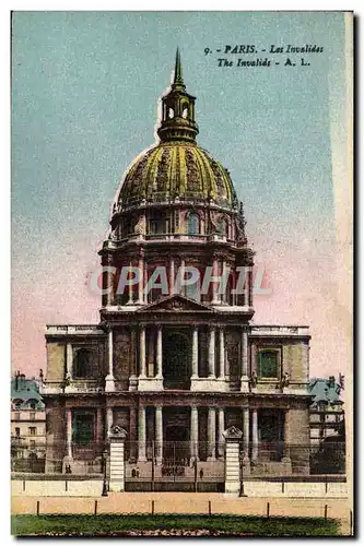 Cartes postales Paris Les Invalides