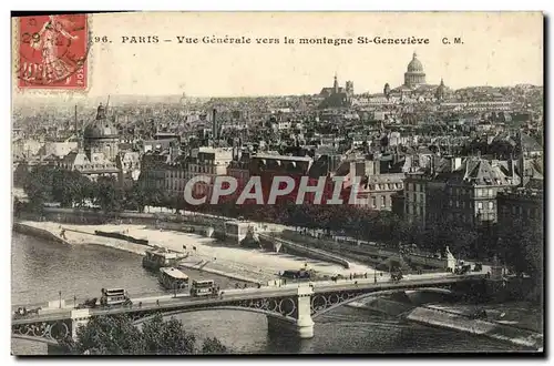 Ansichtskarte AK Paris Vue Generale Vers la Montagne St Genevieve