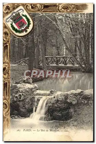 Cartes postales Paris Le Bois de Boulogne