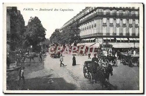 Cartes postales Paris Boulevard des Capucines