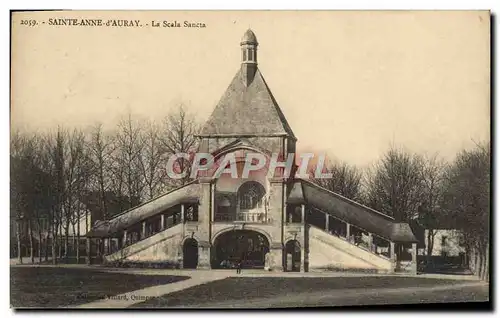 Ansichtskarte AK Saint Anne D&#39Auray La Scala Sancta