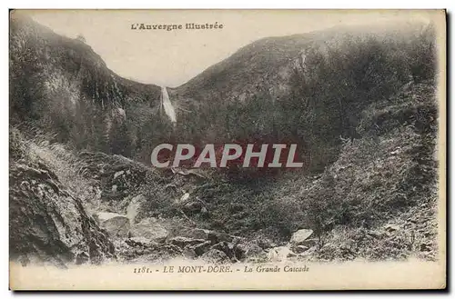 Cartes postales Le Monte Dore La Grande Cascade