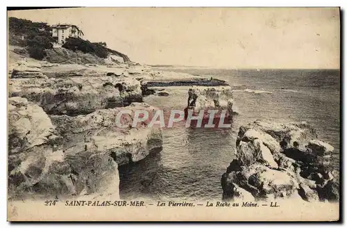 Ansichtskarte AK Saint Palais Sur Mer Les Pierrieres La roche au moine