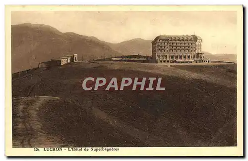 Cartes postales Luchon L&#39Hotel de Superbagneres