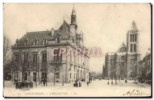 Cartes postales Saint Denis L&#39Hotel de Ville