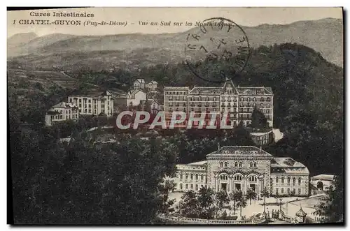 Ansichtskarte AK Chatel Guyon Vue Au Sud Sur les Monts Domes