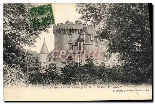 Ansichtskarte AK Chateau de Rambouillet la tour Francois 1er