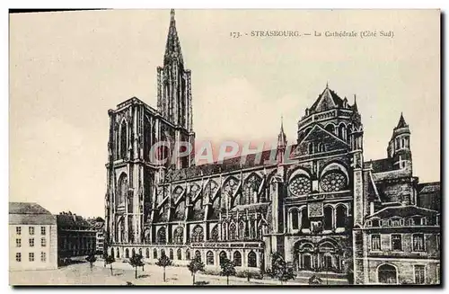 Cartes postales Strasbourg La Cathedrale