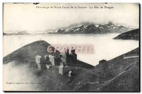 Ansichtskarte AK Pelerinage de Notre Dame de la Salette la mer de nuages