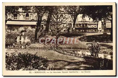 Cartes postales Bordeaux Le Nouveau Square Gambetta La Source