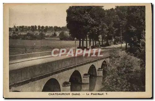 Cartes postales Chateauroux Le Pont Neuf