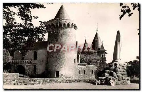 Cartes postales moderne Cote De Jade Pornic Le Donjon et Notre Dame de la Recouvrance