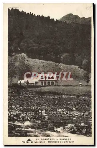 Cartes postales Bagneres de Bigorre Vallee de Lesponne Hotellerie du Chiroulet