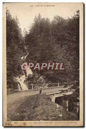 Ansichtskarte AK Gripp pres Bagneres de Bigorre Cascade du Tourmalet