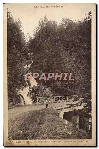 Cartes postales Gripp pres Bagneres de Bigorre Cascade du Tourmalet