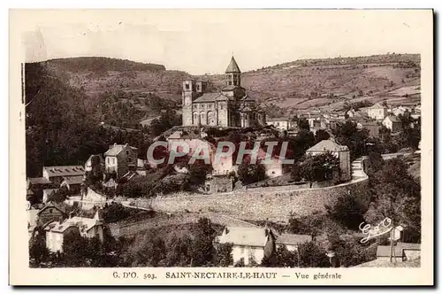 Ansichtskarte AK Saint Nectaire Le Haut Vue generale