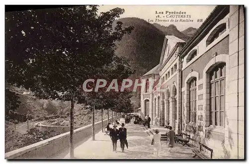 Cartes postales Cauterets Les thermes de la Raillere