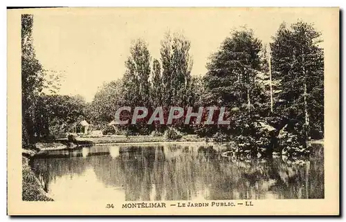 Cartes postales Montelimar Le Jardin Public