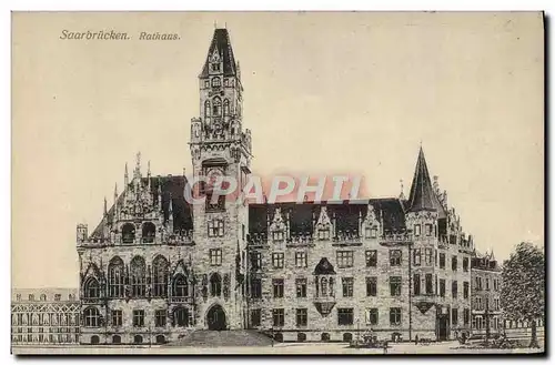 Cartes postales Saarbrucken Rathaus