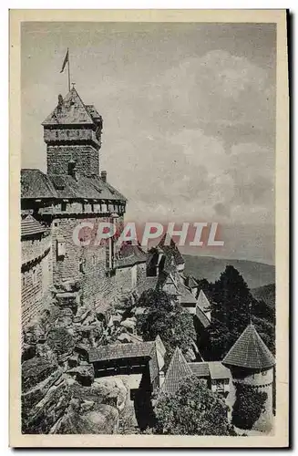 Cartes postales Haut Koenigsbourg Vue Prise Du Grand Bastion