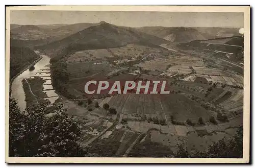 Cartes postales Das Saartal Vom Hoeckerberg Gesehen