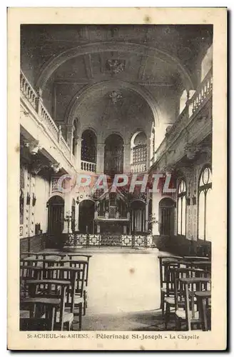 Ansichtskarte AK St Acheul Les Amiens Pelerinage St Joseph La Chapelle