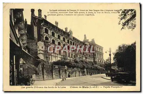 Ansichtskarte AK Les Grands Chateaux Des Bords De La Loire Chateau De Blois Facade Francois 1er