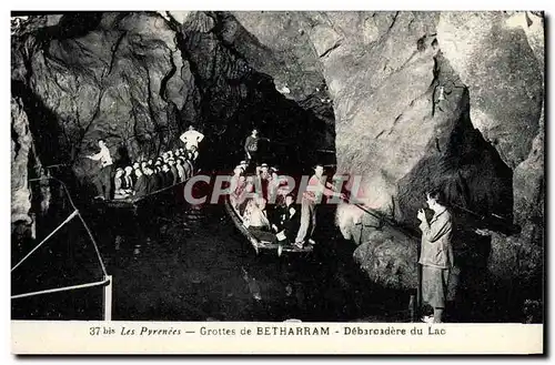 Ansichtskarte AK Betharram Debarcadere Du Lac Grottes