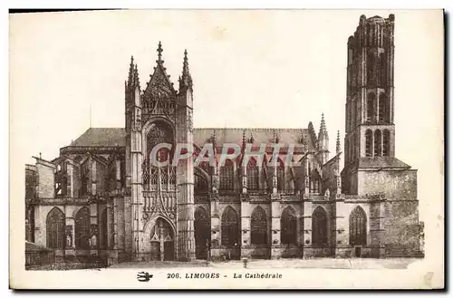 Cartes postales Limoges La Cathedrale