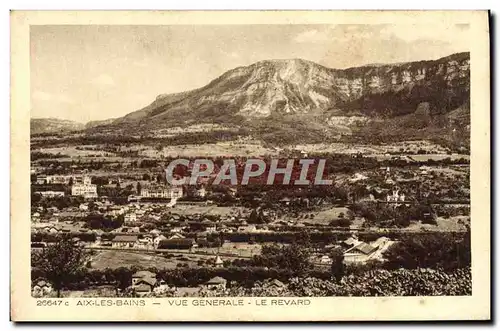 Cartes postales Aix Les Bains Vue Generale Le Revard