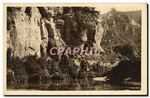 Ansichtskarte AK Gorges Du Tarn Les Falaises Caleaires Du Cirque Des Baumes