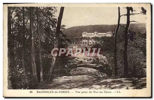 Cartes postales Bagnoles De I&#39Orne Vue Prise Du Roc Au Chien