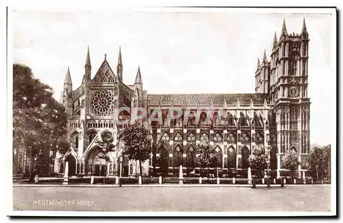 Cartes postales Westminster Abbey London