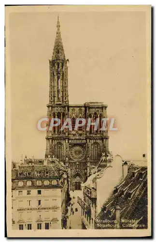 Cartes postales Strasbourg Cathedrale