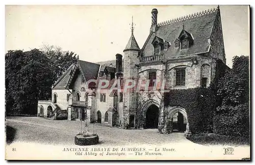 Cartes postales Ancienne Abbaye De Jumieges Le Musee