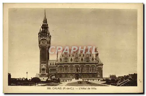 Cartes postales Calais L'Hotel De Ville