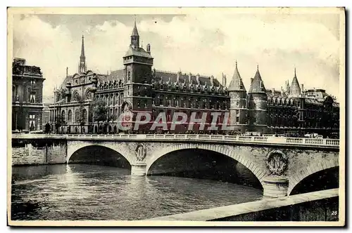 Cartes postales Paris Palais De Justice