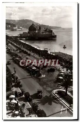 Cartes postales moderne Nice Promenade Des Anglais et le casino de la jetee