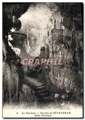 Cartes postales Les Pyrenees Grottes De Betharram Salle Feerique