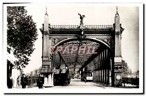 Moderne Karte Strasbourg Pont Du Rhin Douaniers Tramway