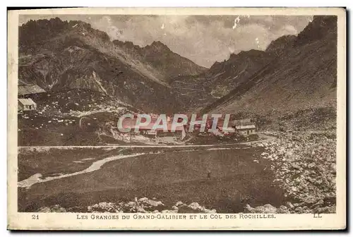 Ansichtskarte AK Les Granges Du Grand Galibier Et Le Col De Rochilles