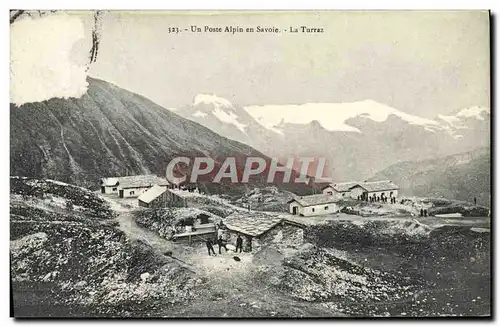 Cartes postales Un Poste Alpin En Savoie La Turraz