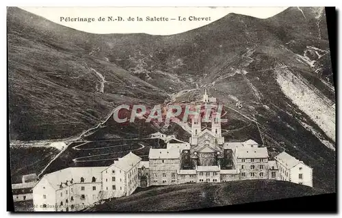 Cartes postales Pelerinage De ND de La Salette Le Chevet