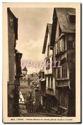 Cartes postales Dinan Vieilier Maisons Du Jerzual pres la rue de la lainerie