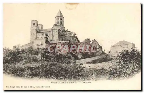 Ansichtskarte AK St Nectaire Le Haut L&#39Eglise