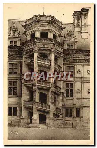 Ansichtskarte AK Chateau De Blois Escalier Francois 1er